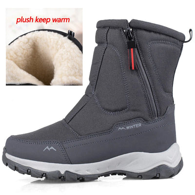 Becotic™ Halbhohe Schneestiefel | Warme Winterstiefel