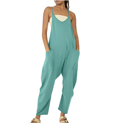 Bea | Damen-Jumpsuit mit Weitem Bein