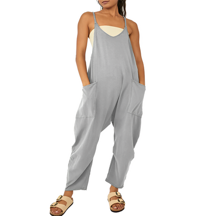 Bea | Damen-Jumpsuit mit Weitem Bein