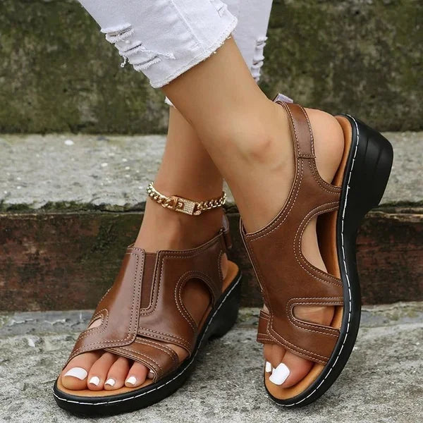 Berit - orthopädische frühlings-sandalen