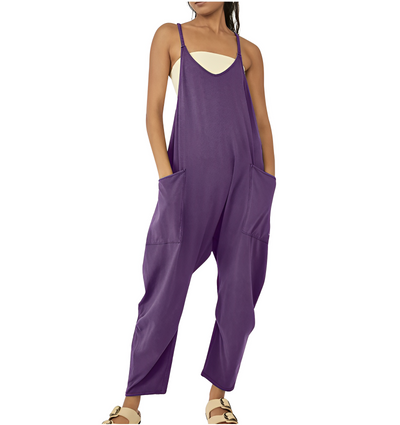 Bea | Damen-Jumpsuit mit Weitem Bein