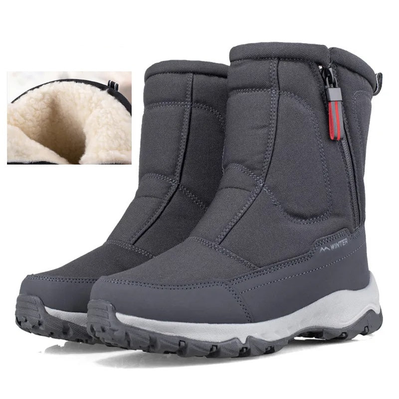 Becotic™ Halbhohe Schneestiefel | Warme Winterstiefel