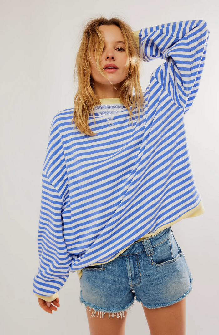 Bristol | Gestreifter Pullover