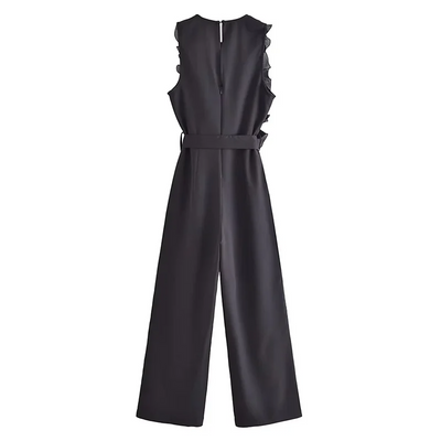 Dorrie | Lange ärmellose Damenjumpsuit