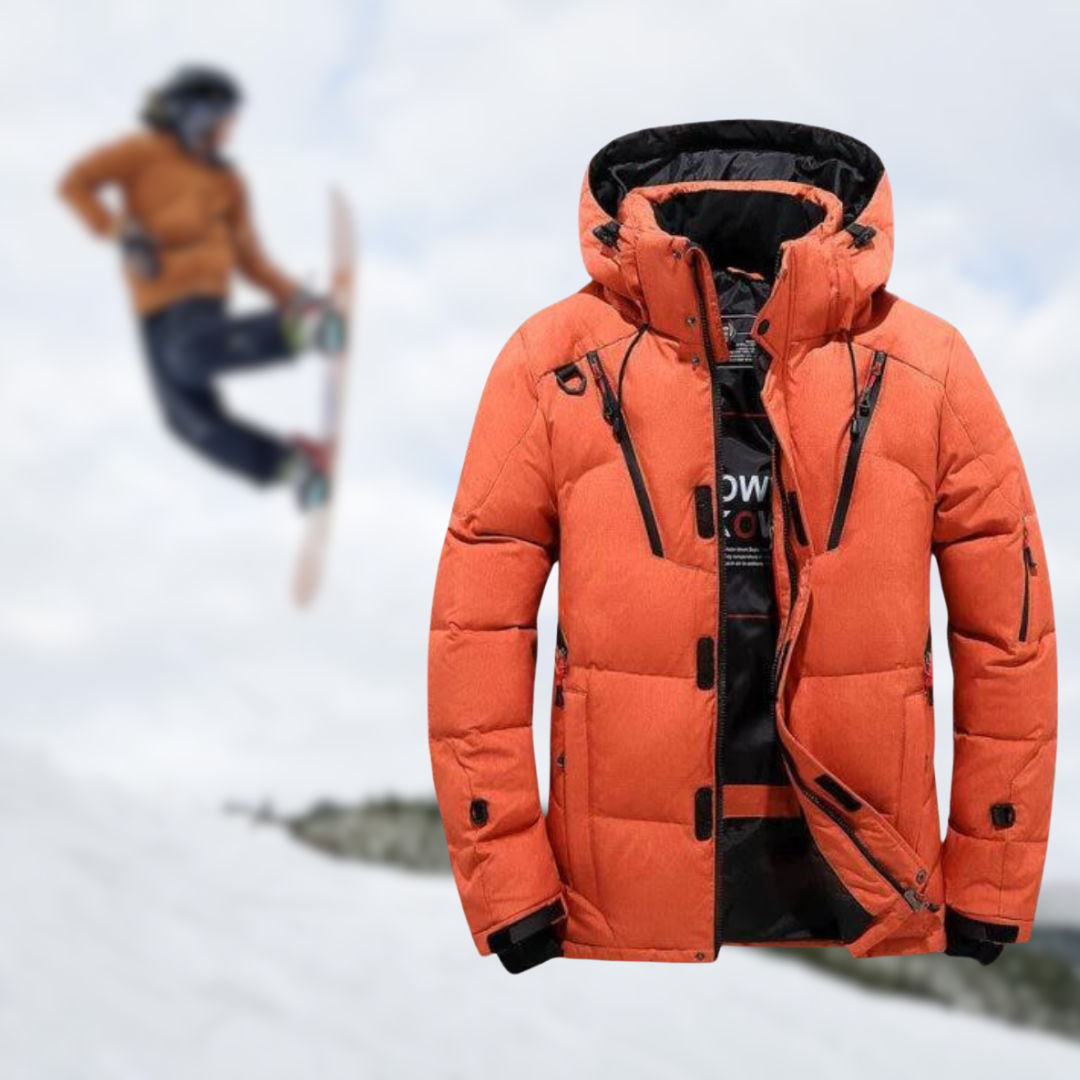 Sons Parka | Hochwertiger Herren-Wintermantel mit abnehmbarer Kapuze.