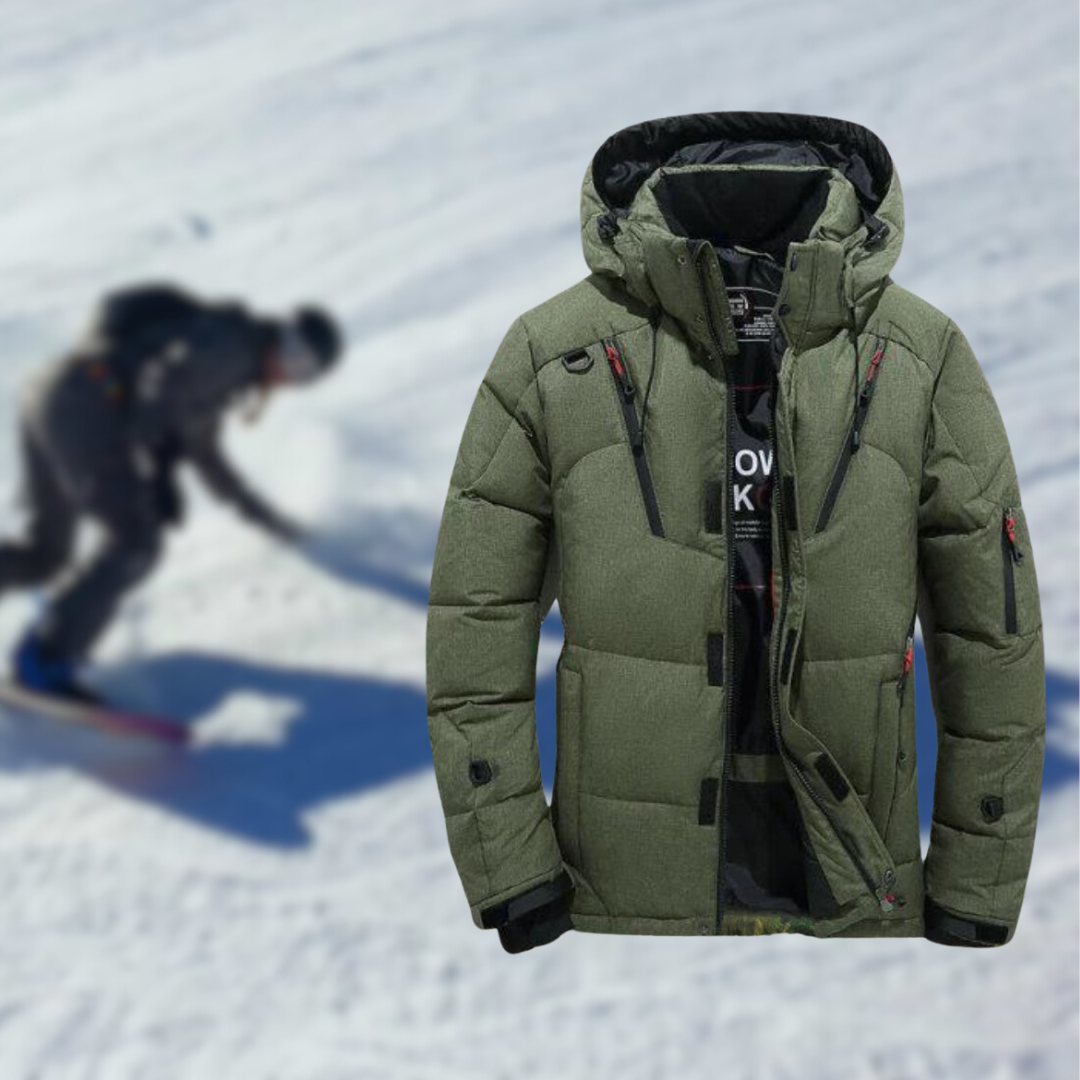 Sons Parka | Hochwertiger Herren-Wintermantel mit abnehmbarer Kapuze.