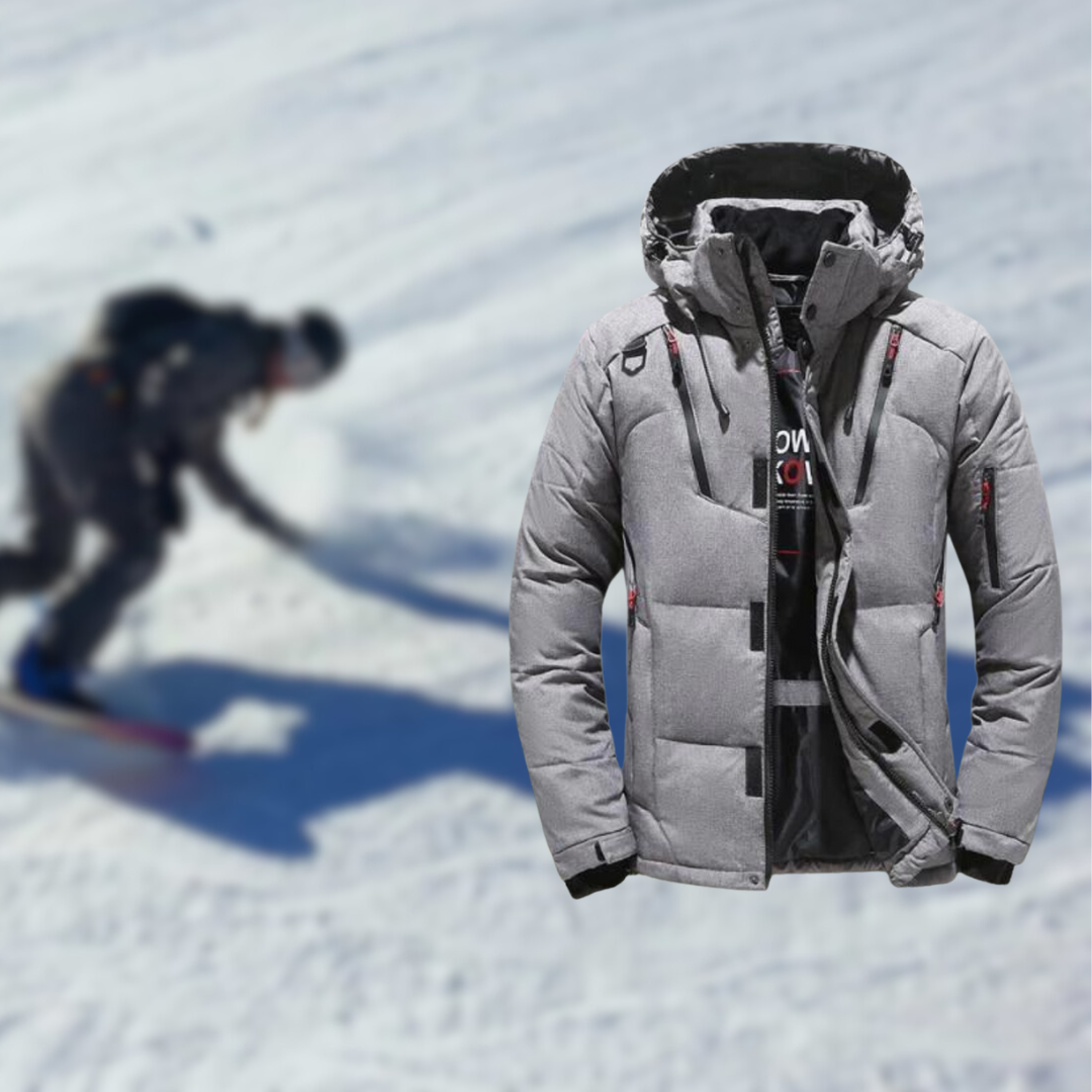 Sons Parka | Hochwertiger Herren-Wintermantel mit abnehmbarer Kapuze.