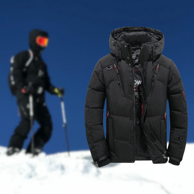 Sons Parka | Hochwertiger Herren-Wintermantel mit abnehmbarer Kapuze.