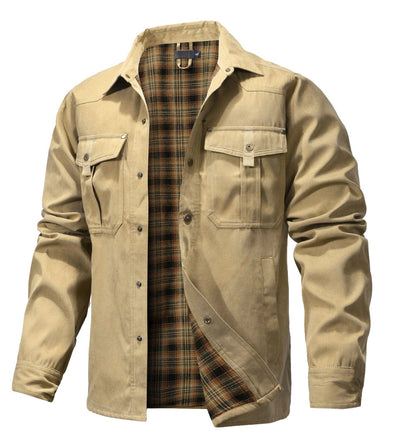 Brad - Flanell Rover Jacke