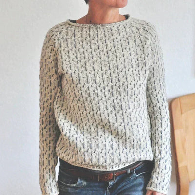 Renise – eleganter grauer pullover