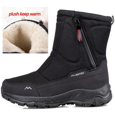 Becotic™ Halbhohe Schneestiefel | Warme Winterstiefel