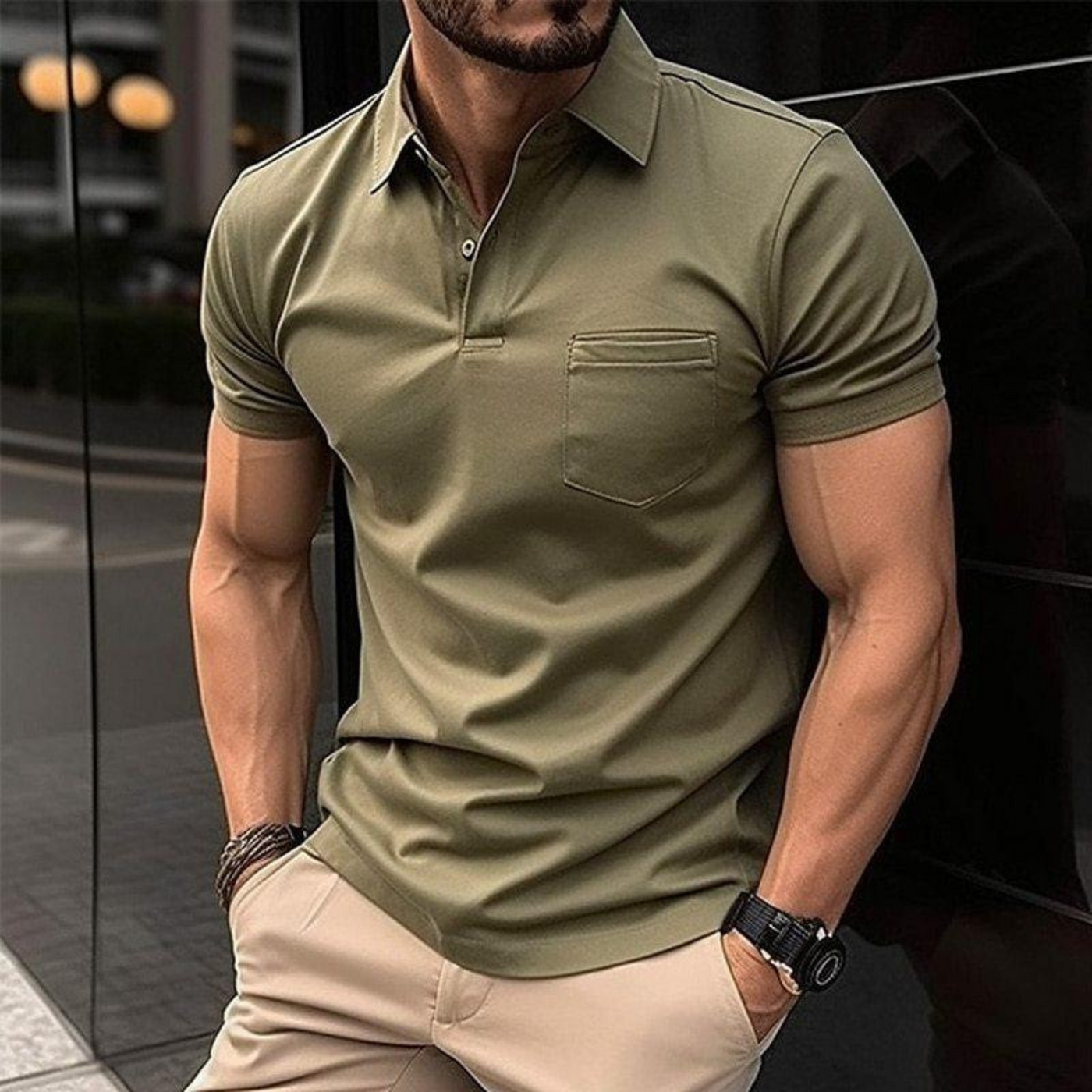 Aaron - das elegante und einzigartige polo-shirt