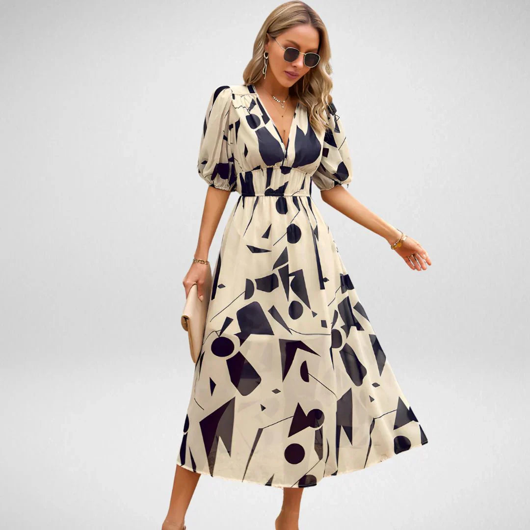 Billie | Kleid mit V-Ausschnitt