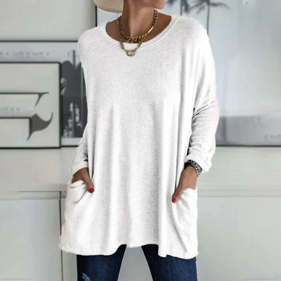 Cariel | Modische Tunika-Bluse mit Tasche