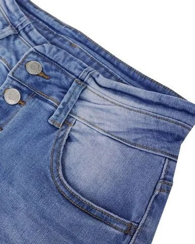 Sexy Denim-Hose mit hoher Taille