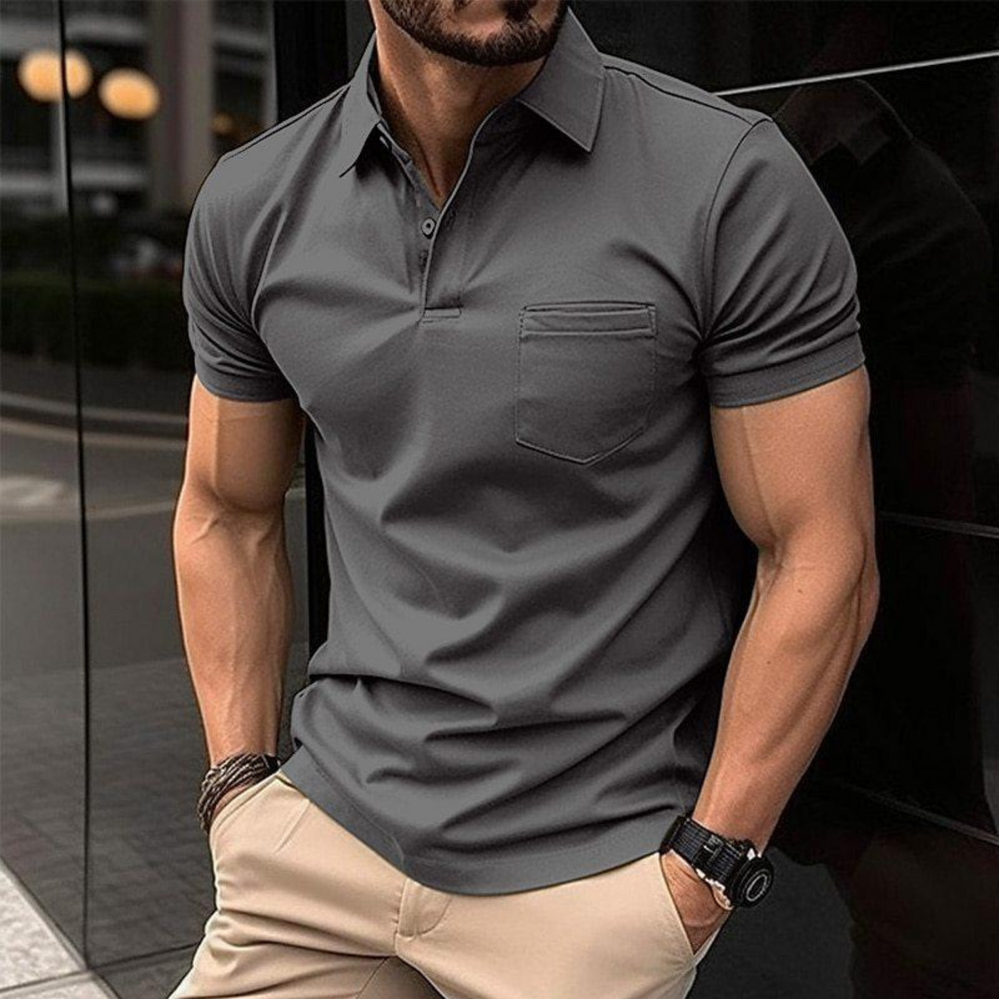 Aaron - das elegante und einzigartige polo-shirt