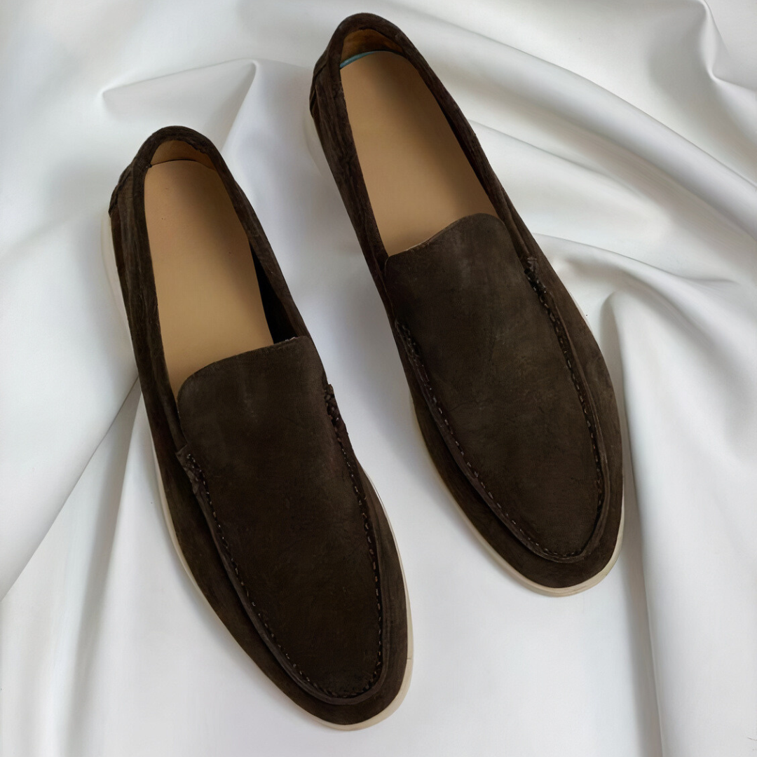 Philip - Vintage Herren Leder Loafers