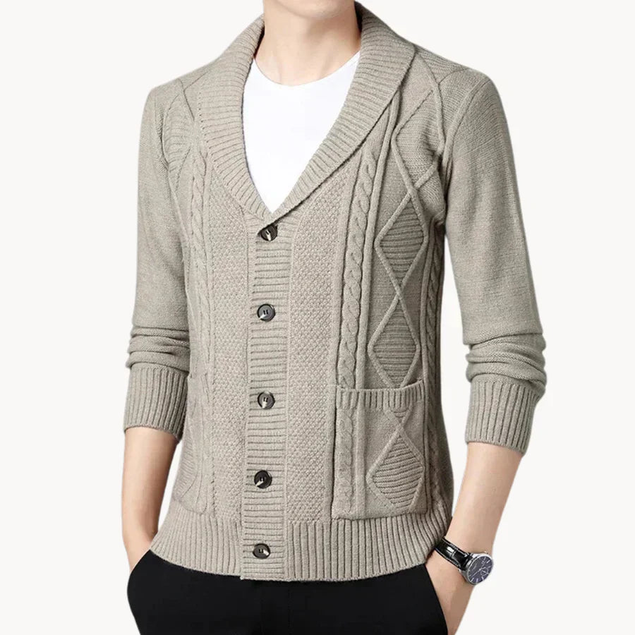 Raleigh - raffinierter damen-cardigan mit geripptem design