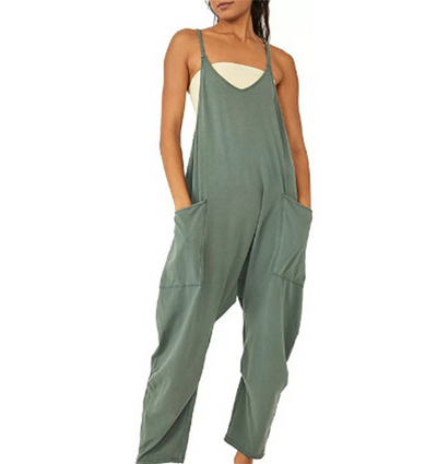 Bea | Damen-Jumpsuit mit Weitem Bein