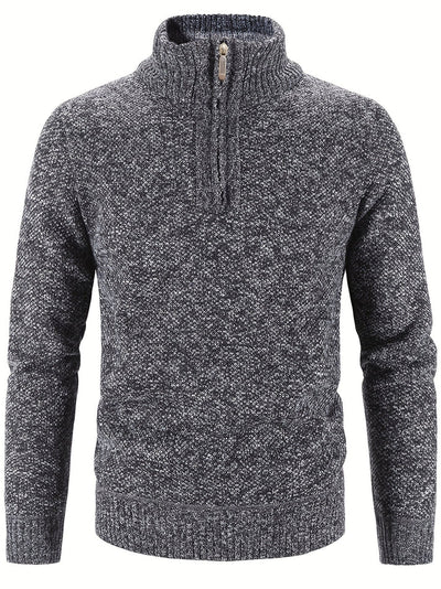 Adam - lässiger pullover mit reibverschluss