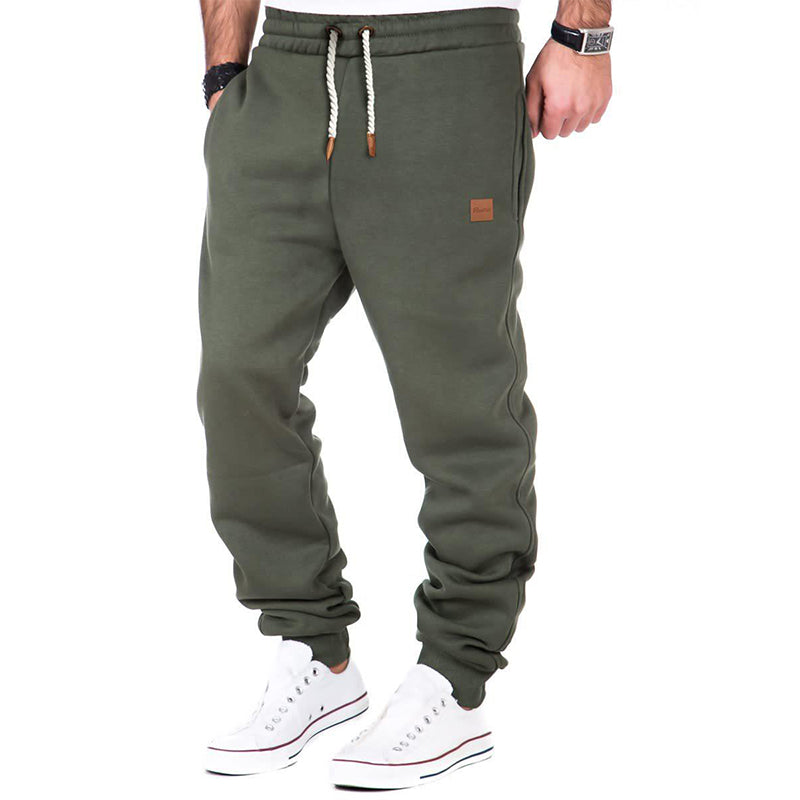 Max Comfort | Herren Einfarbige Jogginghose mit Kordelzug und Elastischer Taille