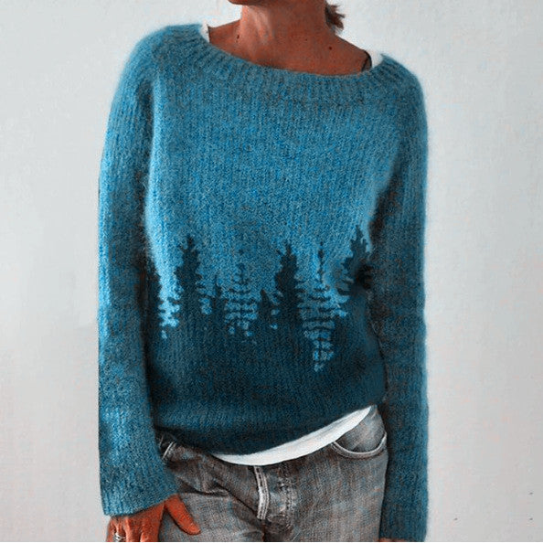 Damen Retro-Pullover