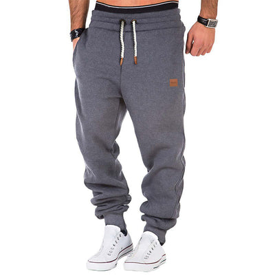 Max Comfort | Herren Einfarbige Jogginghose mit Kordelzug und Elastischer Taille