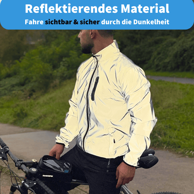 Haris – reflektierende & wetterfeste herren-radjacke