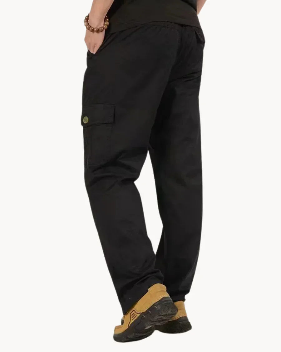 Adrie - premium-fleece-komfort-cargohose für herren