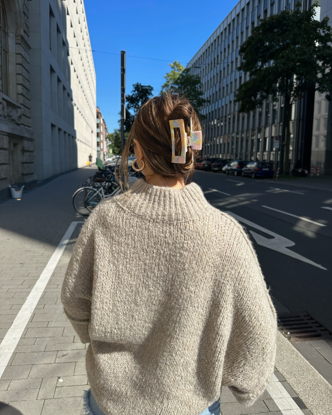 Brynna | Oversize Strickpullover für Frauen