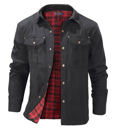 Brad - Flanell Rover Jacke