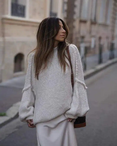 Angelina - Eleganter Strickpullover