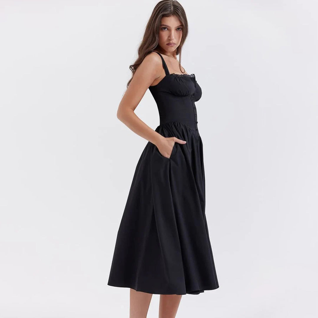 Quirina - Elegantes Midi-Kleid