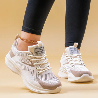 Anony | Atmungsaktive Flying Woven Schnürschuhe für Damen