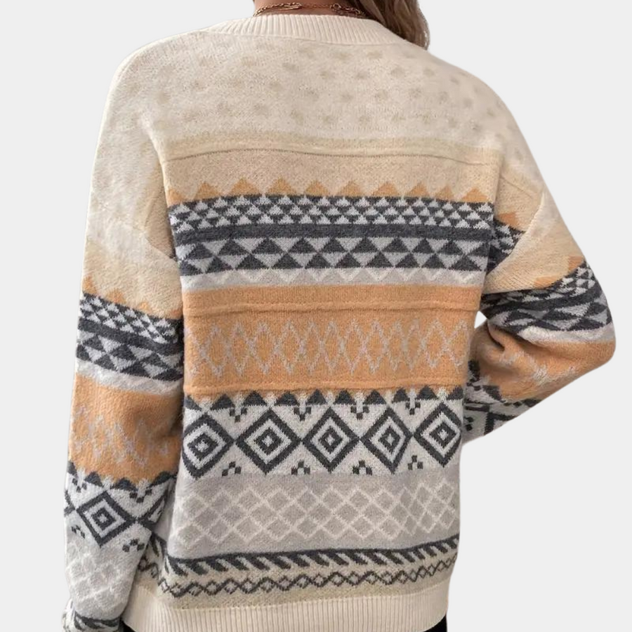 Stylischer strickpullover für damen