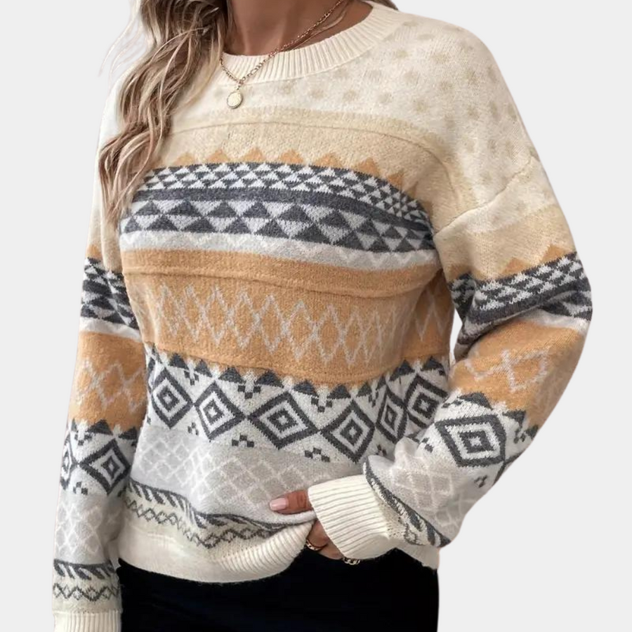 Stylischer strickpullover für damen