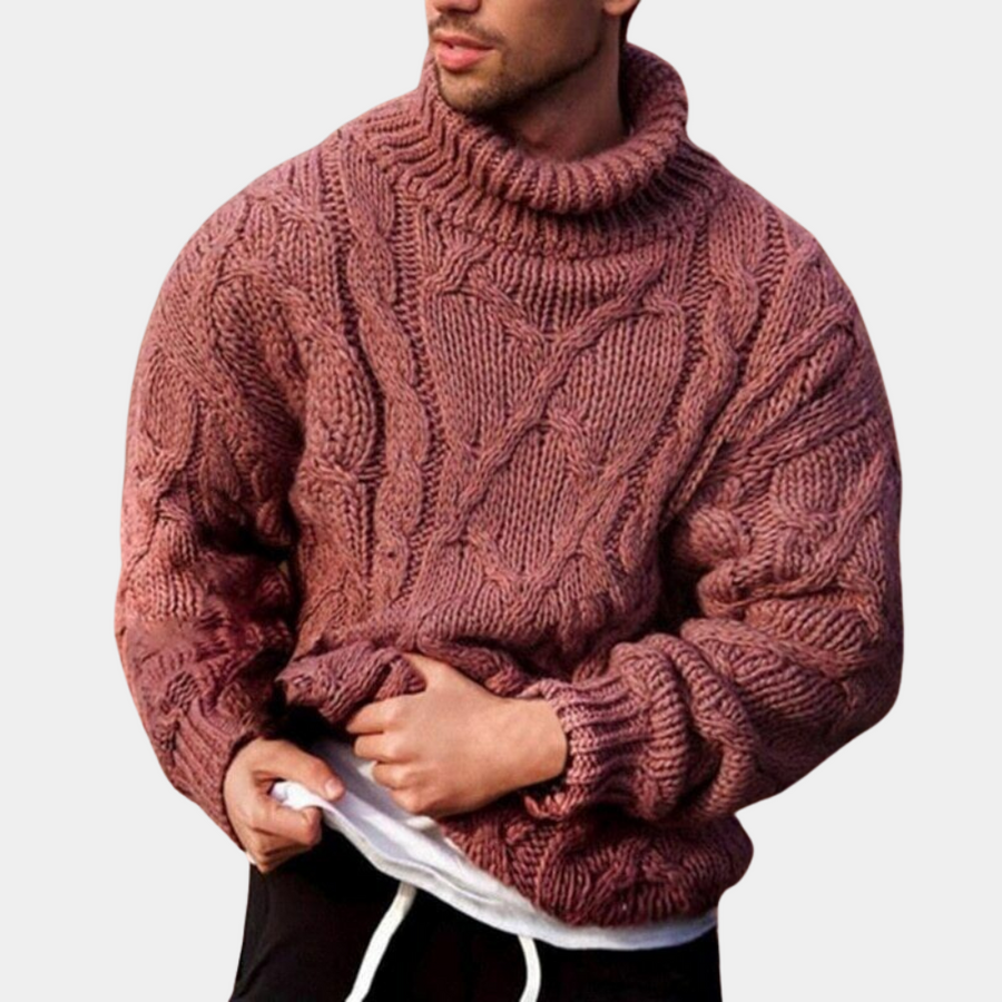 Bequemer pullover für herren