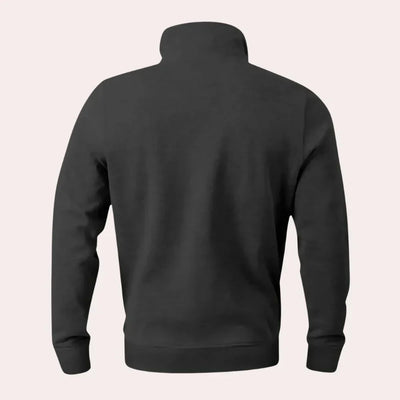 Nikita – lässiger herren-hoodie mit halbem reißverschluss