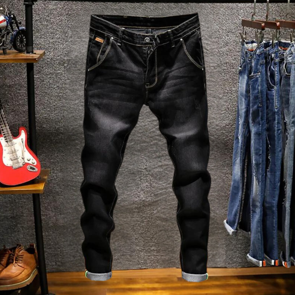 Vojin - hochwertige denim-Jeans für männer