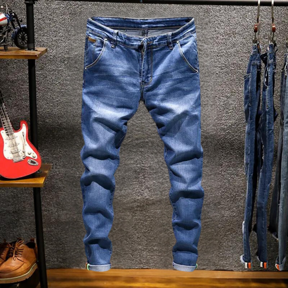 Vojin - hochwertige denim-Jeans für männer