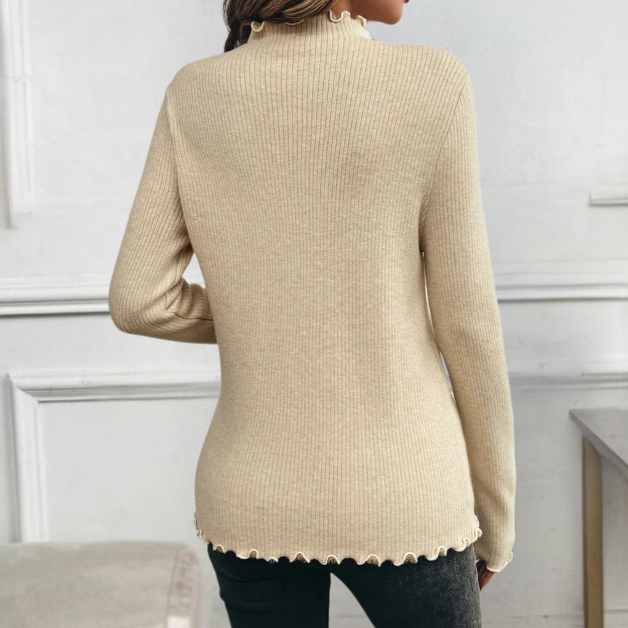 Ianthe – eleganter warmer pullover für damen