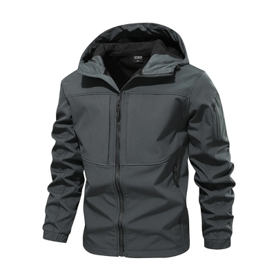 Carlo - stylische fleece-outdoorjacke für herren