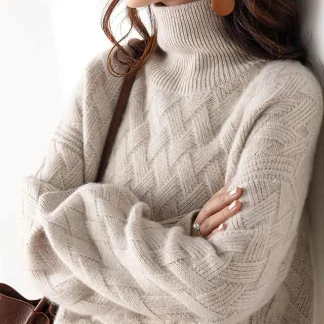 Elegant-schicker Kaschmir-Pullover