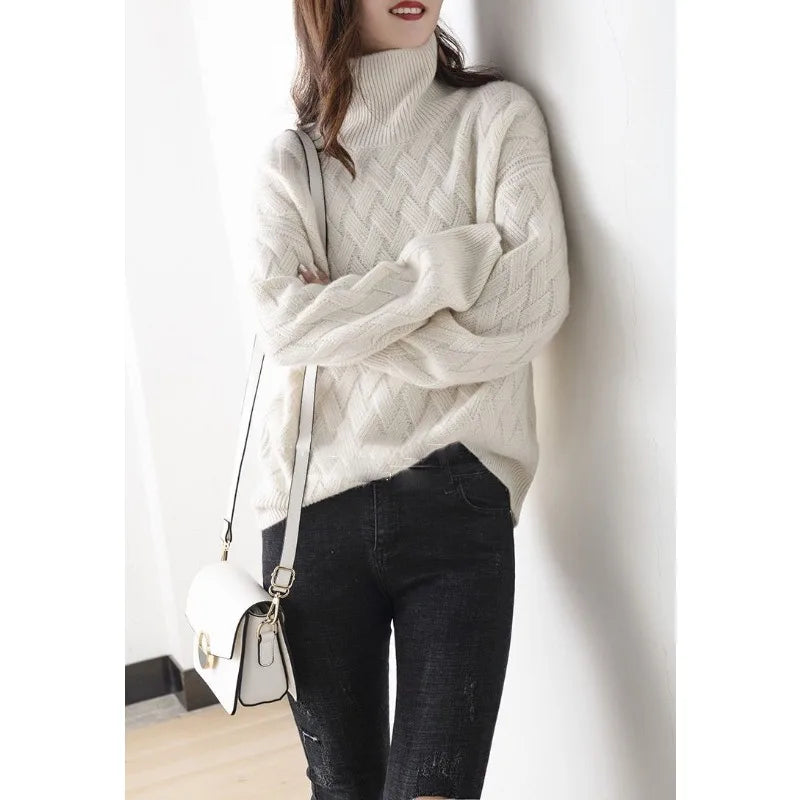 Elegant-schicker Kaschmir-Pullover