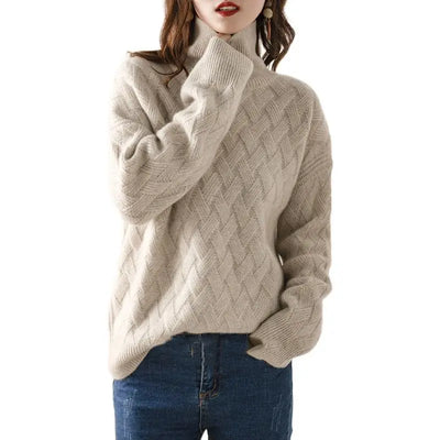 Elegant-schicker Kaschmir-Pullover