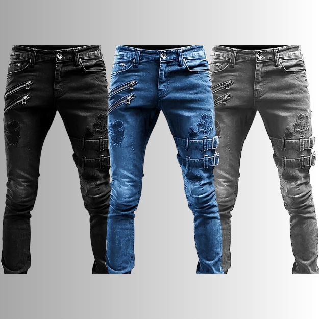 Aaldrik - Denim-Jeans für Männer