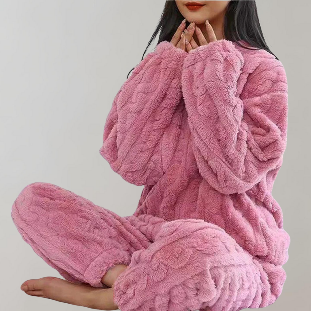 Fleece pyjamaset - Flauschig