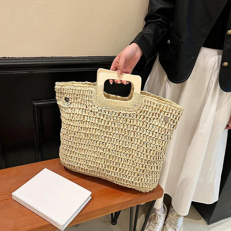 Isabeuy | Elegante handgewebte Tote Bag