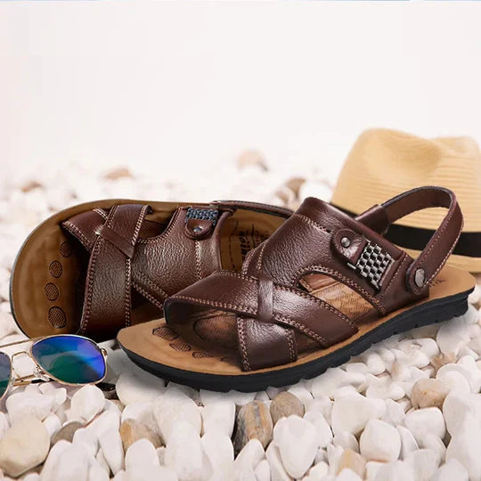 Achille - Herren Orthopädische sandalen aus Leder