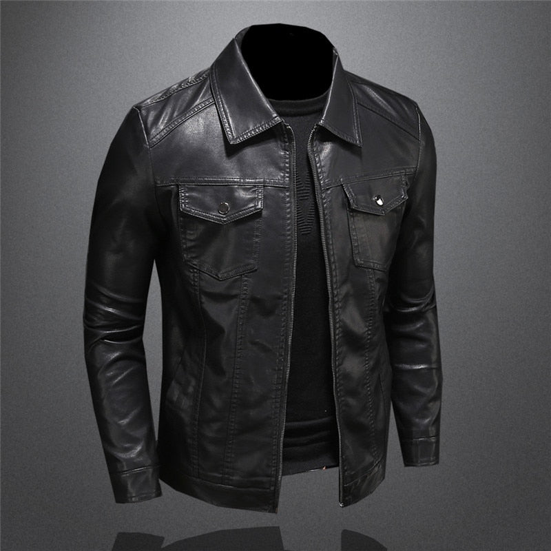 SteelSerpent+ | Leder Biker Jacke